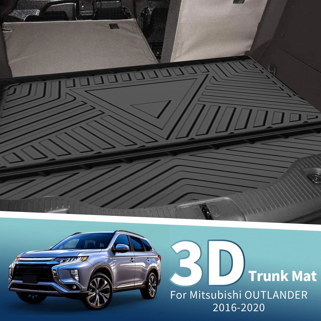 Cargo Liner Rear Trunk Mat for Mitsubishi Outlander (2016–2020) TPE