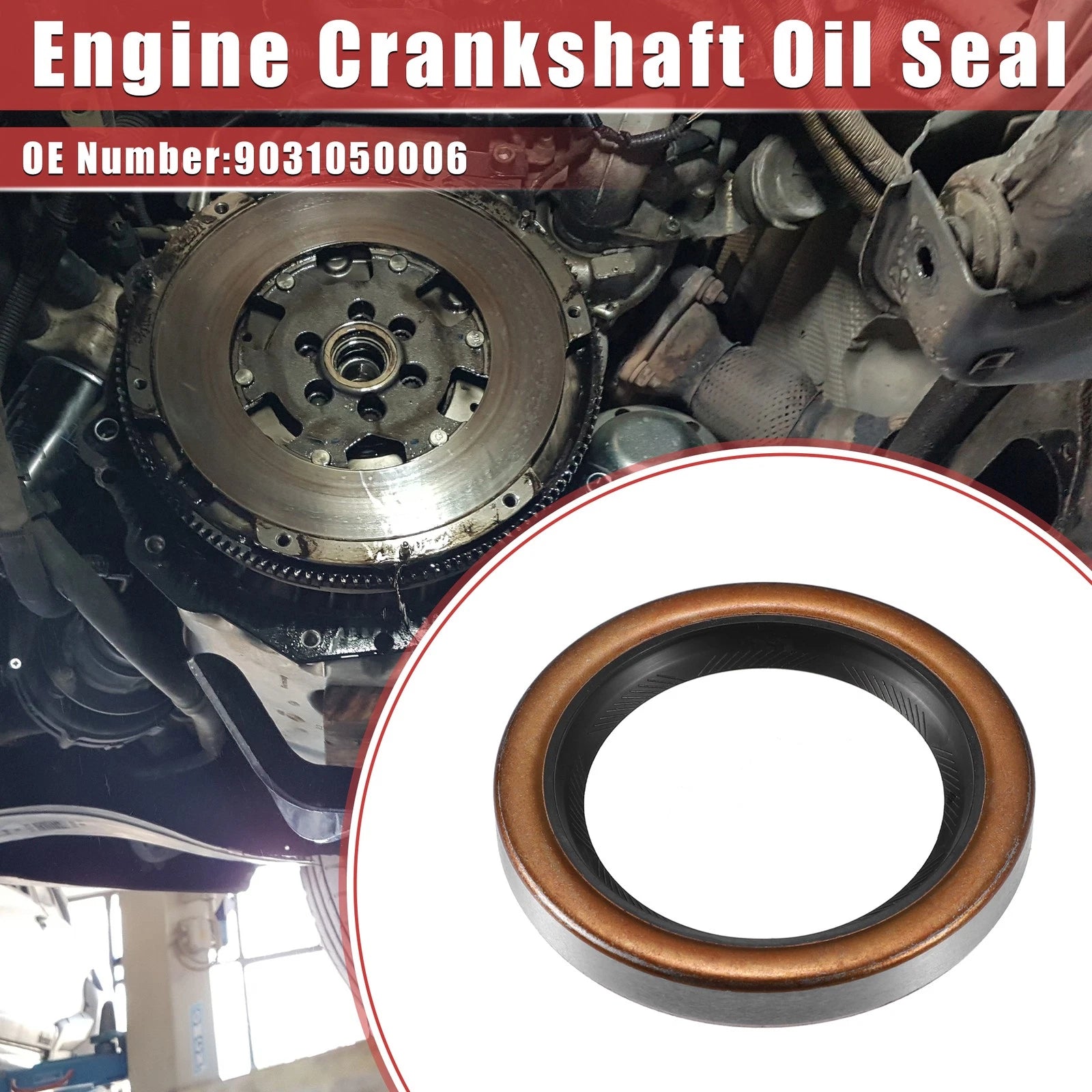 Engine Crankshaft Oil Seal for Toyota Pickup 1973–1995, 4Runner 1984–1995