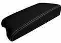Console Lid Cover for Infiniti G35 Coupe (2002–2007) Carbon Fiber Beige Stitch