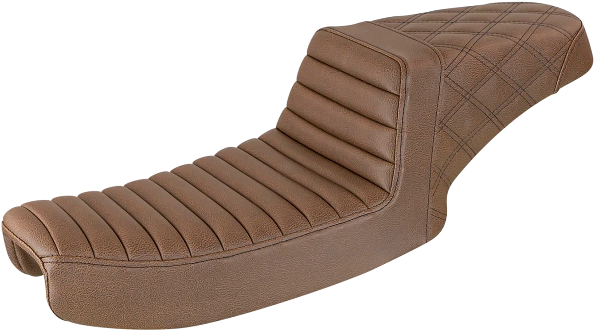 SADDLEMEN Step-Up Seat for Harley Davidson (2014–2023) 891-04-173BR