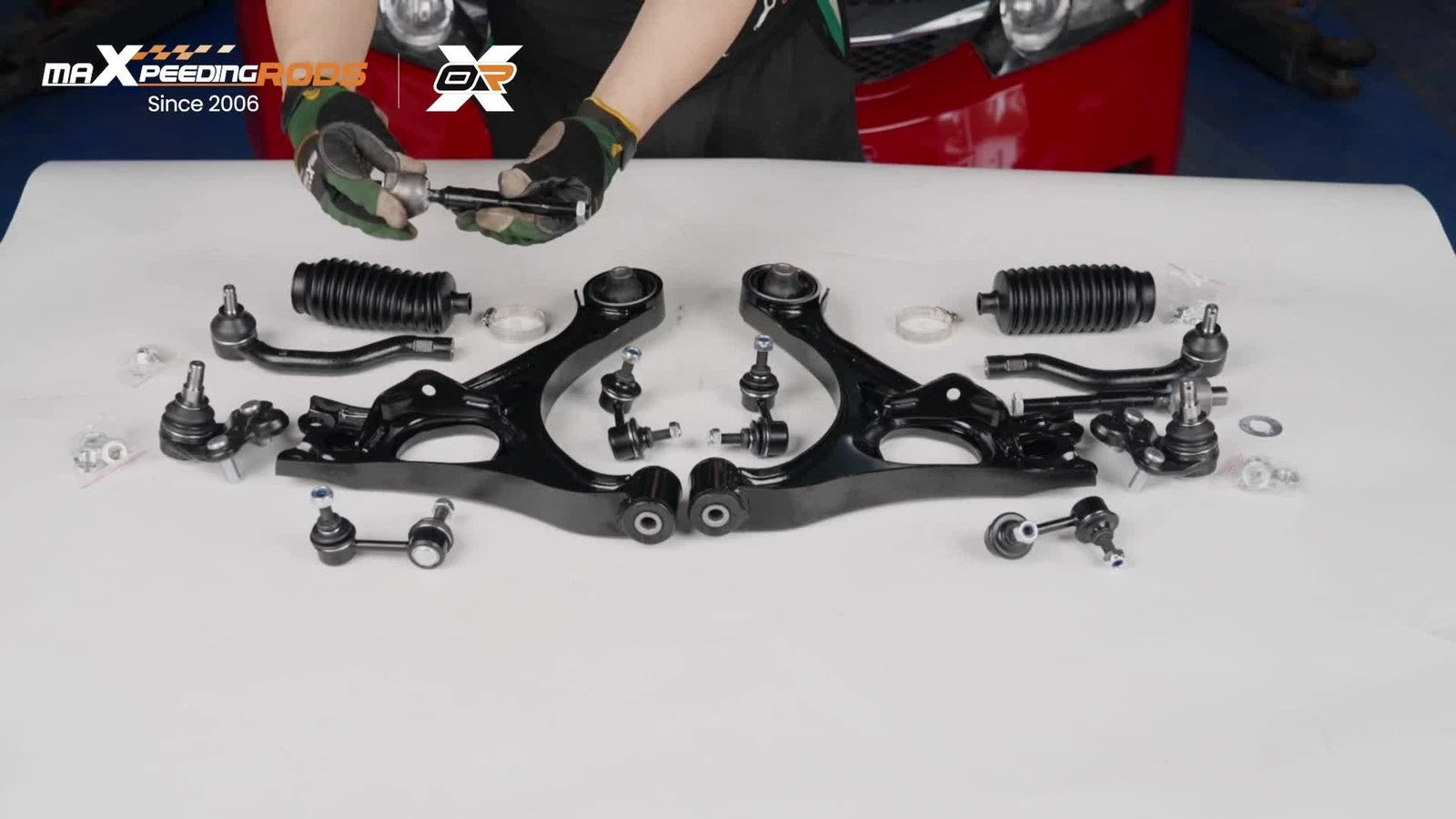 Set of 14 Front Suspension Lower Control Arms with Ball Joint for Honda Civic (2006–2011)
