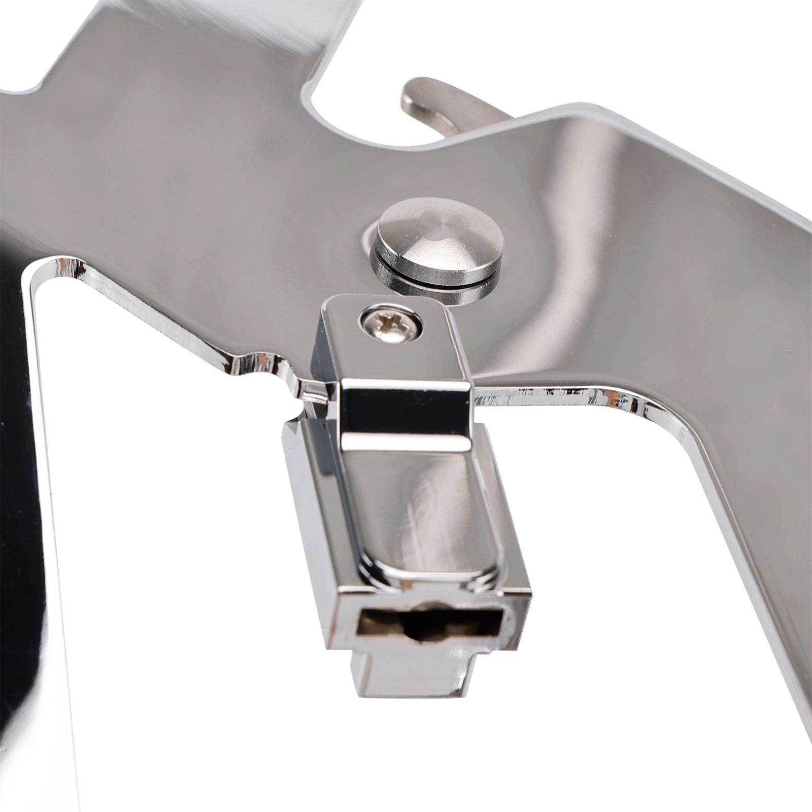 2X Detachable Tour Pack Mounting Rack Chrome for M8 Low Rider S/ST (2018–2025)