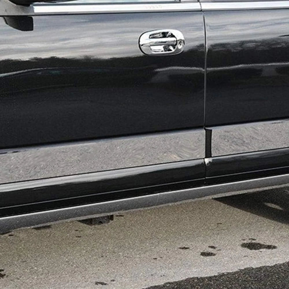 Luxury Stainless Upper Rocker Panels 4pc Set for Ford Expedition (2015–2017)