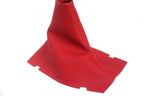 Leather Manual Shift Boot for Ford Mustang (2005–2009) Red