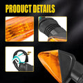 Turn Signal Light Indicator Lamp for Kawasaki Ninja 250R ZX-6R KLR650 (2008–2012)