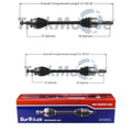 Set of 2 Rear CV Axle Shafts for Ford Mustang (2015–2018)