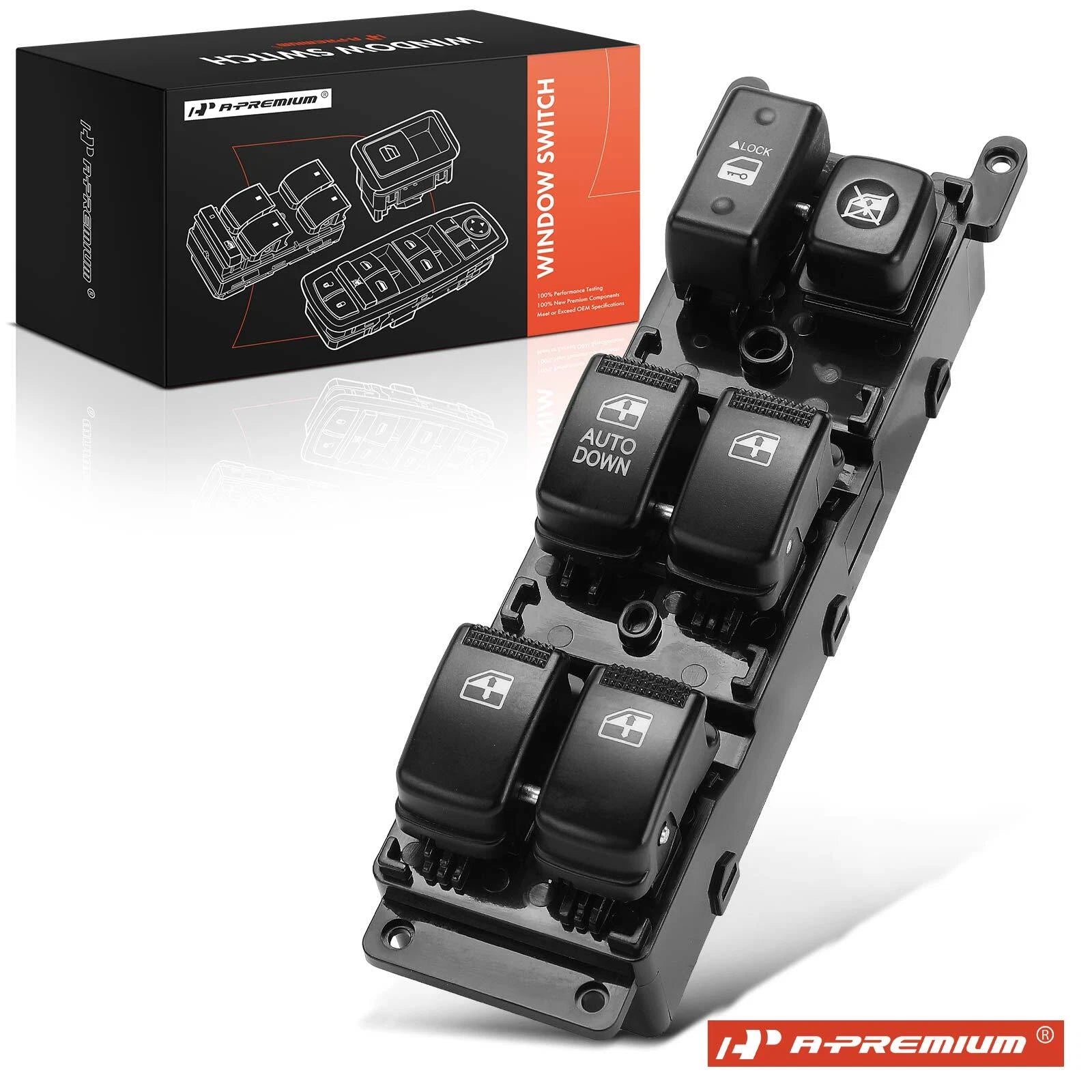 Power Window Switch for Kia Rio (2007–2009)