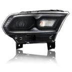 Right Side LED Black Headlight for Dodge Durango (2021–2023)