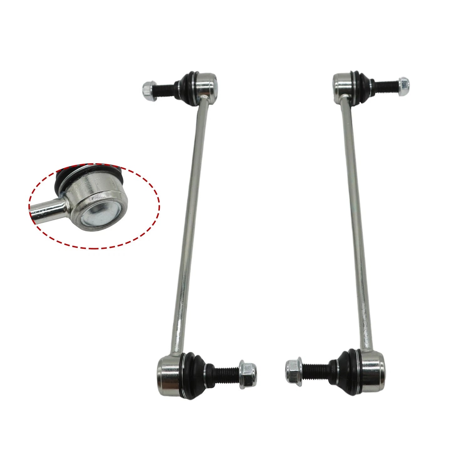 Set of 8 Front Tie Rod End Sway Bar End Links for Ford Fusion (2013–2018)