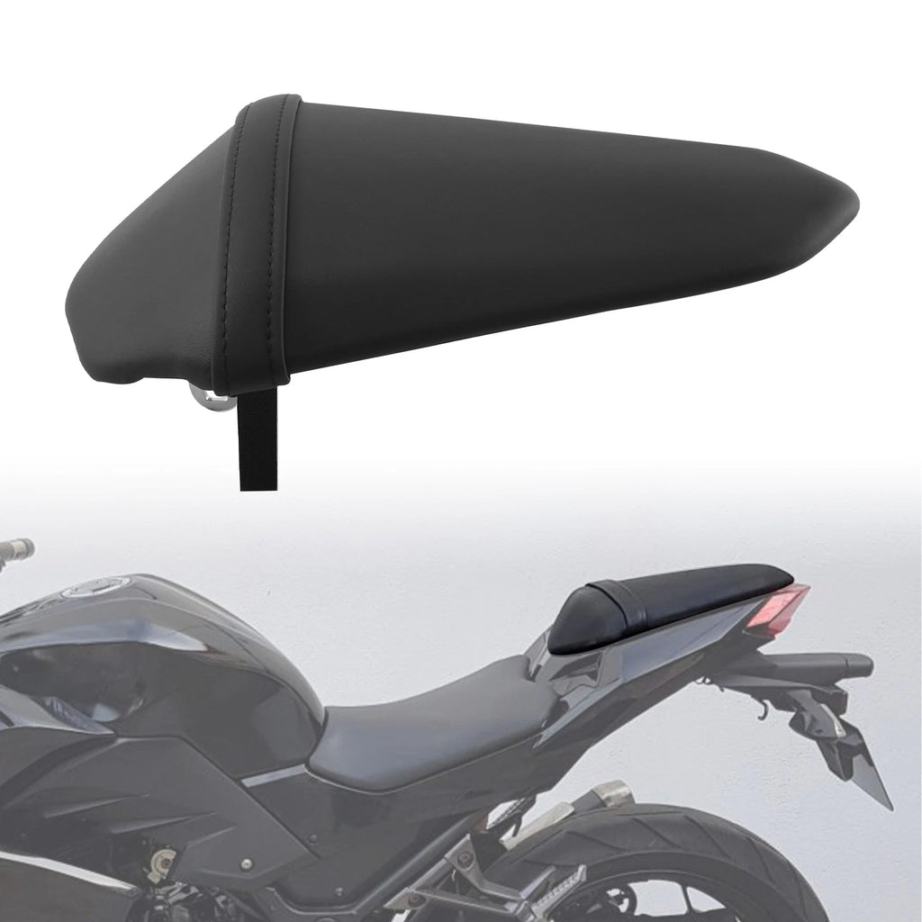 Rear Passenger Pillion Seat for Kawasaki Z250 SL (2014–2018) Black