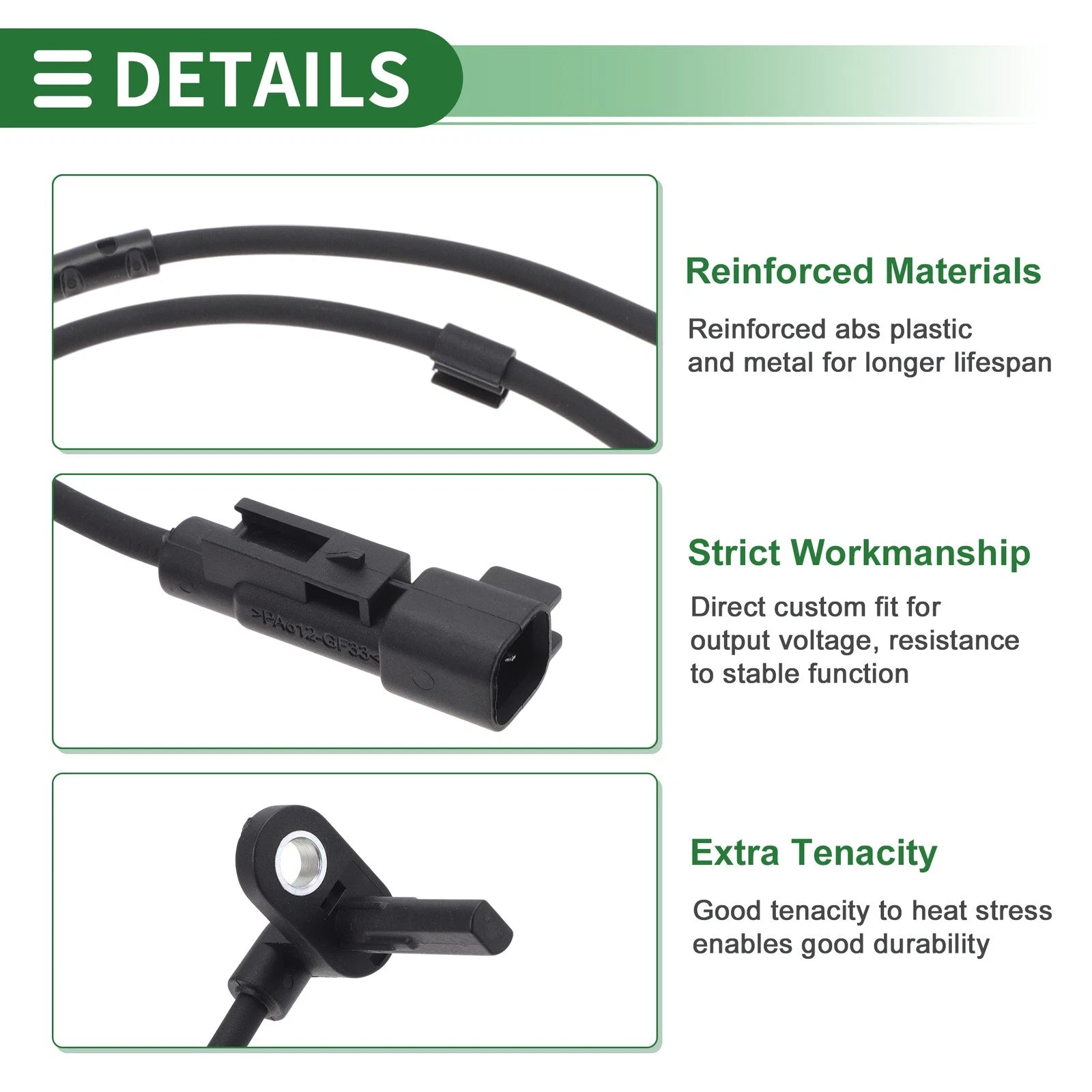 ABS Wheel Speed Sensor No. 95019935 for Chevrolet Sonic (2012–2020)