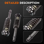 Complete Struts & Springs Upper Control Arm Kit for Honda Accord (2003–2007)