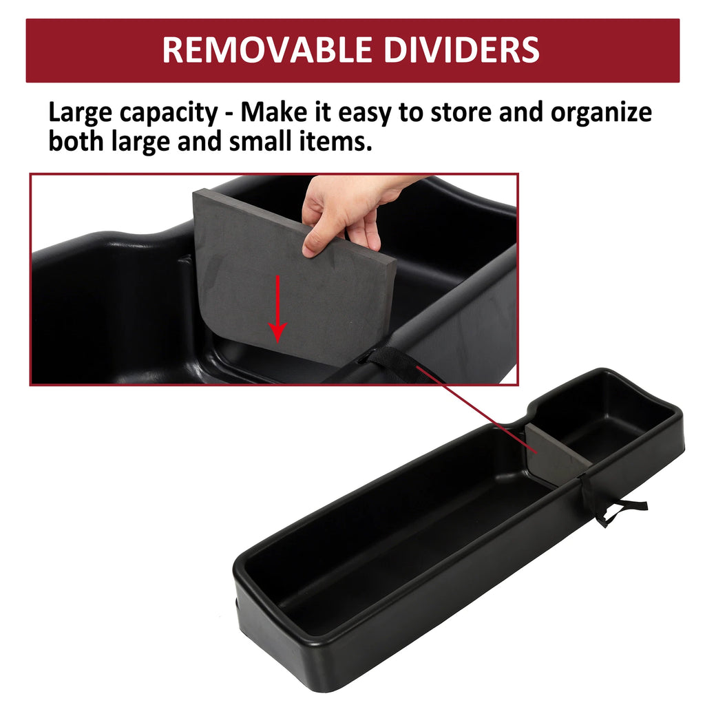 Under Seat Storage Box for Ford F150 (2015–2025) Super Crew Cab