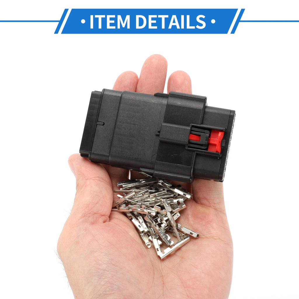 20 Pin Headlight Connector Plug Set for Ford Mondeo 