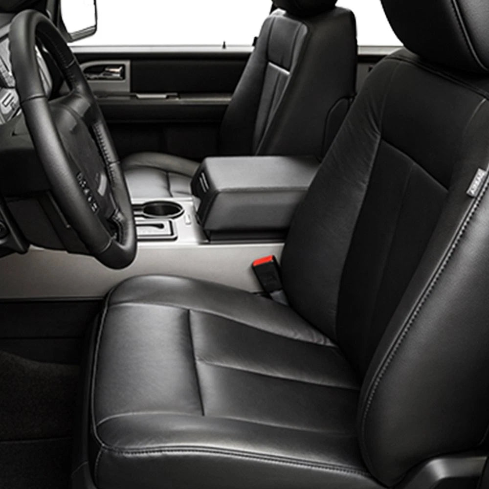 Leather Seat Cover for Ford Expedition (2015–2017) - Black EPY