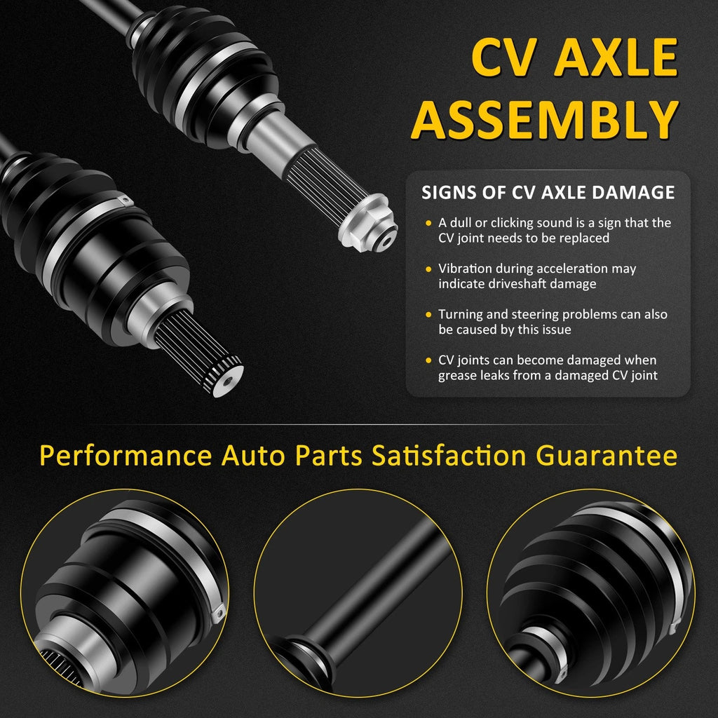 Rear Passenger CV Axle for Yamaha Grizzly 350 4x4 IRS