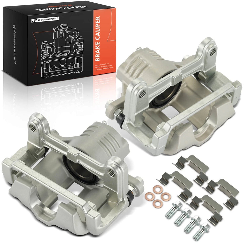 Pair Rear Disc Brake Caliper with Bracket for Chevrolet Corvette 