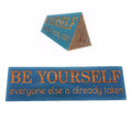 Desk Topper Sign 10.5" x 3" for Office Decor