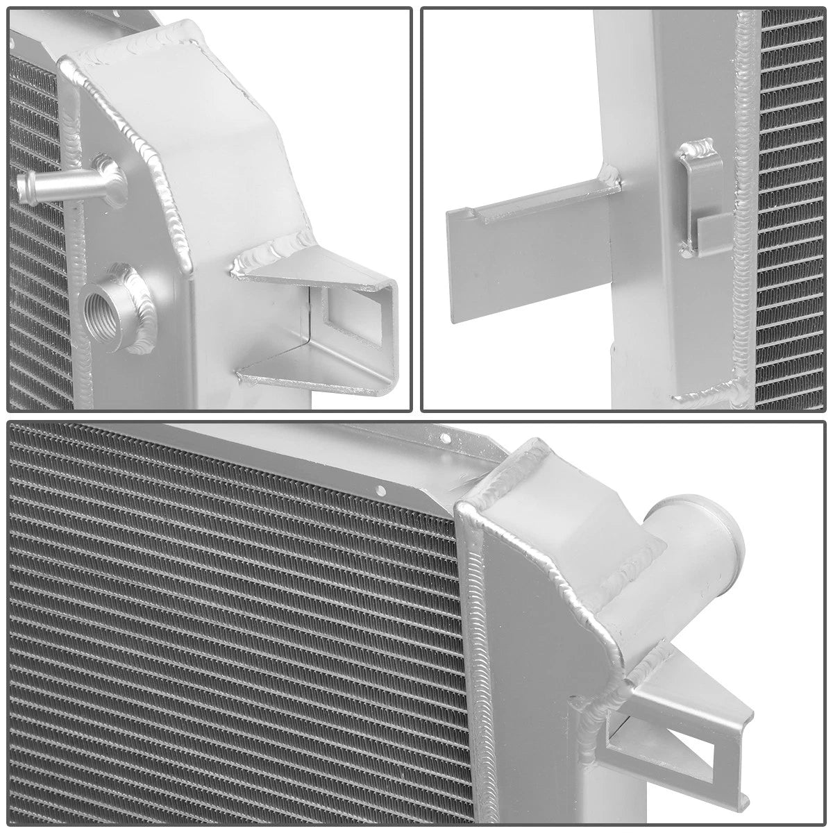 3-Row Aluminum Radiator for Silverado Sierra 2500 HD 3500 (2001–2005)