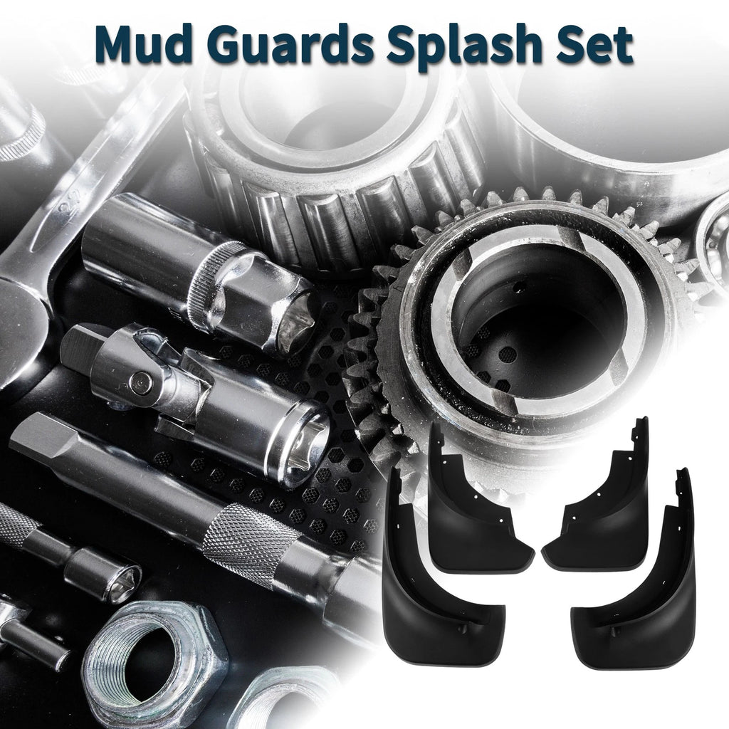 Set of 4 Mud Flaps Splash Guards for Volkswagen Touareg (2005–2010)