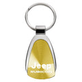 Gold Teardrop Keychain - Officially Licensed for Jeep Rubicon