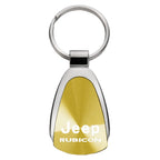 Gold Teardrop Keychain - Officially Licensed for Jeep Rubicon
