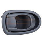 1Pc Door Handle for Kia Spectra (2001–2004) Gray Interior Left Side