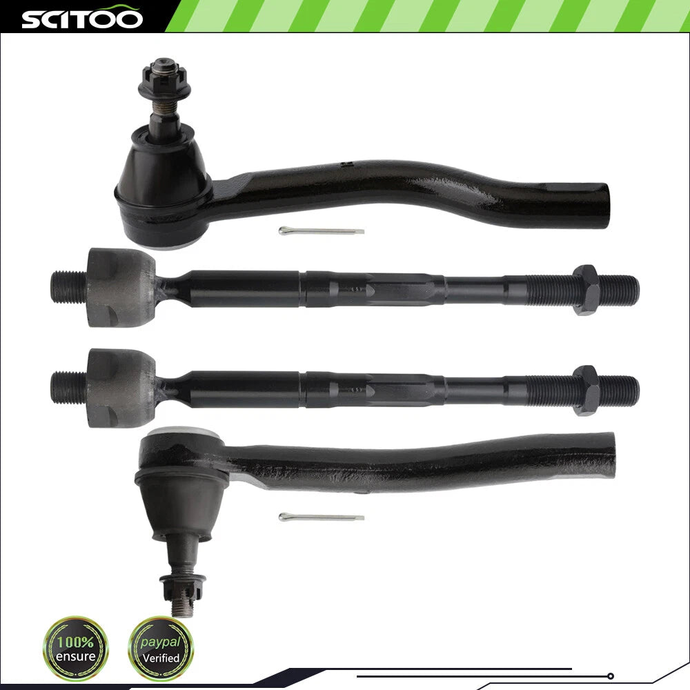 Front Outer Inner Tie Rod End for Infiniti QX60 (2014–2020), Nissan Pathfinder (2013–2020)