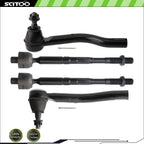 Front Outer Inner Tie Rod End for Infiniti QX60 (2014–2020), Nissan Pathfinder (2013–2020)