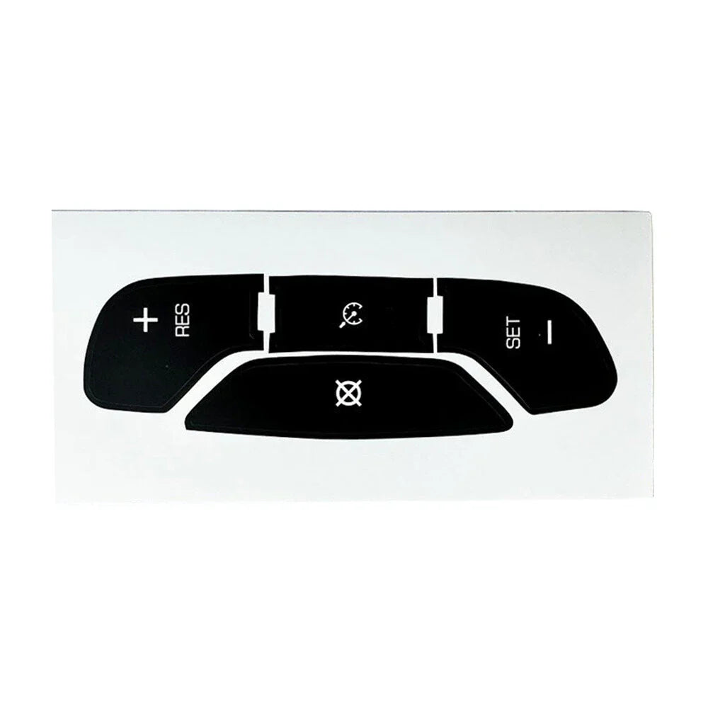 Steering Wheel Navigation Radio Button Sticker for Chevrolet Silverado (2007-2013)