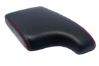 Leather Console Lid Armrest Cover for Acura ILX (2013–2022) Red Stitch