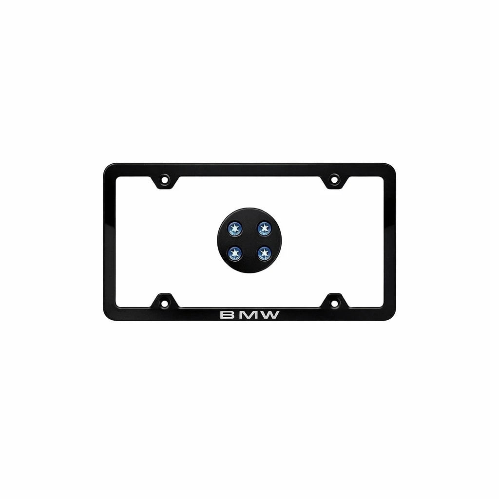 Genuine OEM License Plate for BMW X1, X2, X3, X4, X5, X6, Z4, 328i (2000–2023) 82122456416
