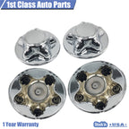 Set of 4 Wheel Hub Chrome Center Caps for Ford F-150 (1997–2000) 909-032