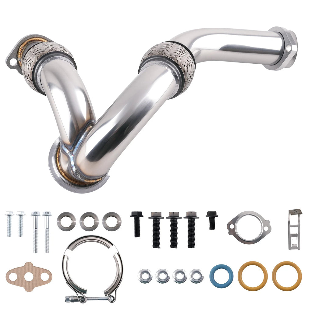 Turbo Y-Pipe Up Pipe Install Kit for Ford Powerstroke 6.0L (2003–2007)