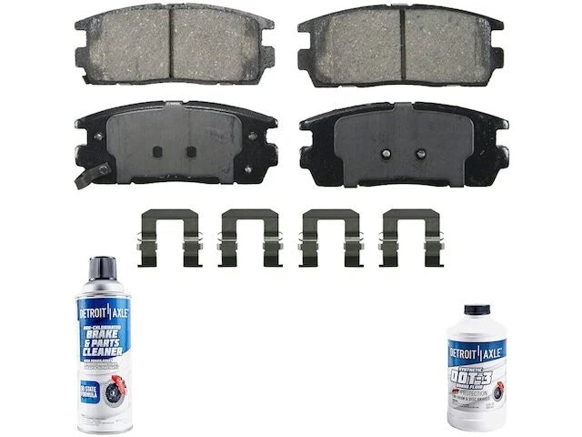 Set of 4 Rear Brake Pads for Suzuki XL7 (2007–2009) ZP652BY