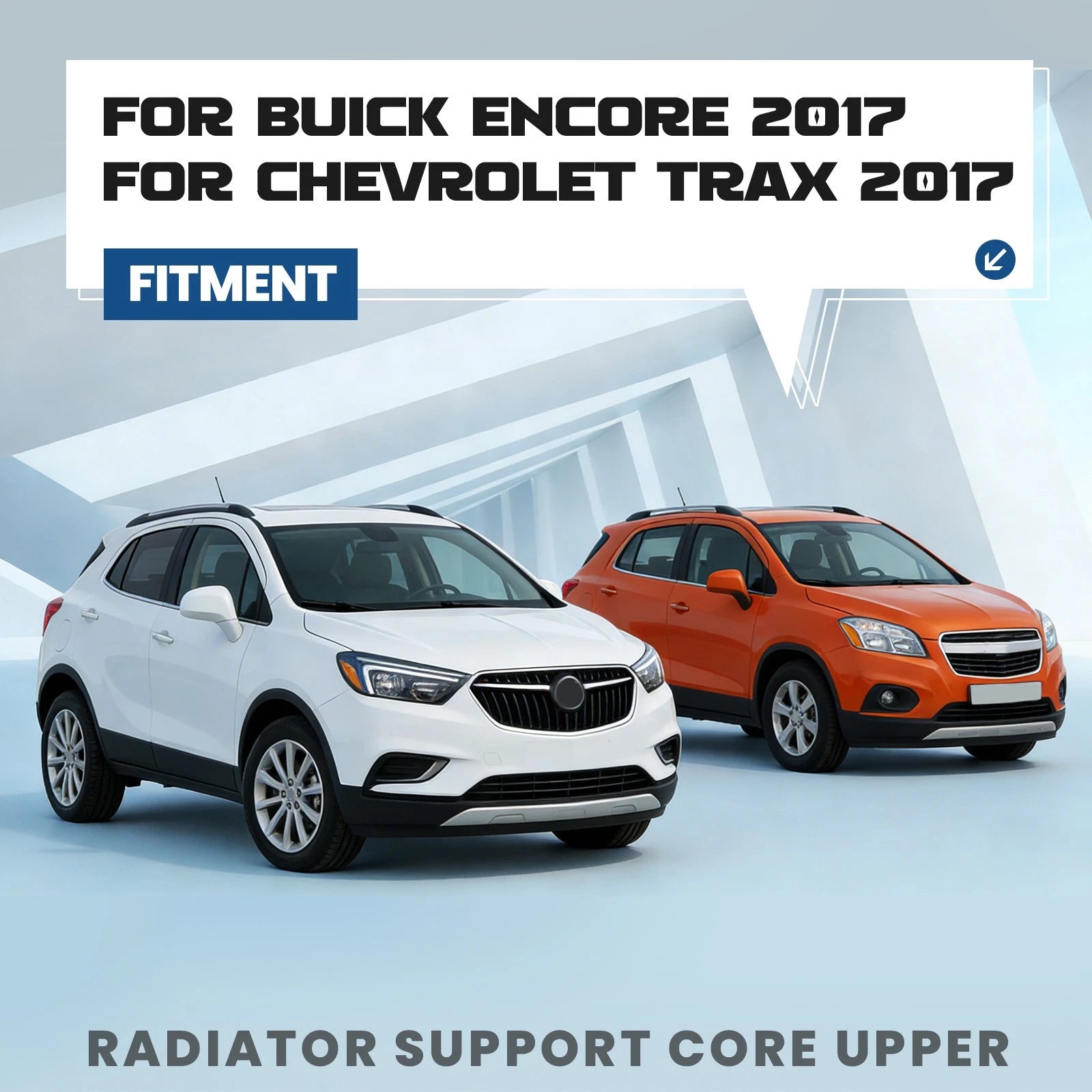 Radiator Support Core for Buick Encore/Chevy Trax (2017) GM1225358 42496075