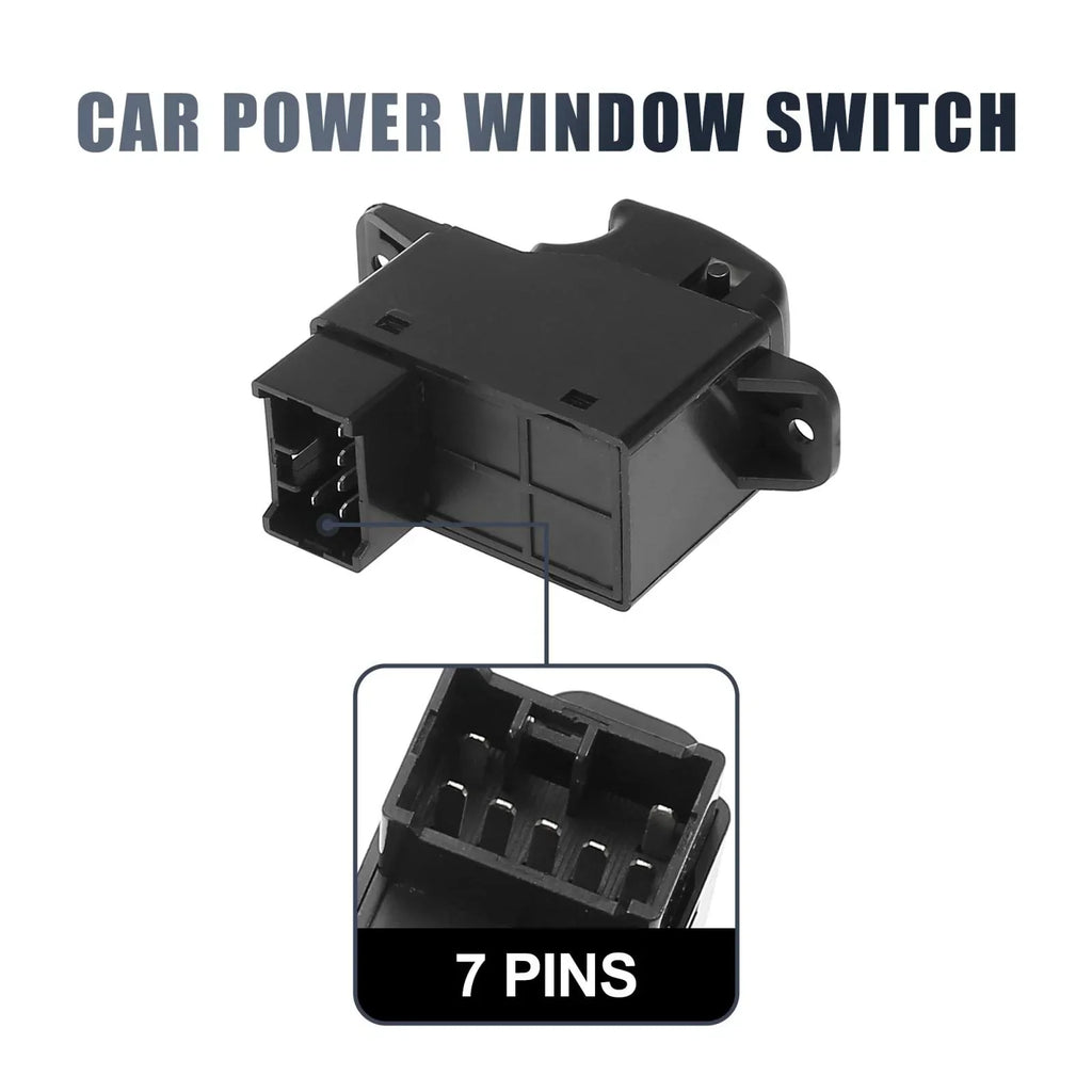 Power Window Switch Front Passenger Side for Hyundai Santa Fe (2001-2006)