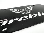 Acrylic Black License Plate Frame Premium for Pontiac Firebird (1969–2002)