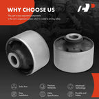 2X Front Lower Control Arm Bushings for Hyundai Elantra (2007-2012)