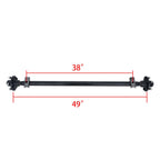 2000lb Trailer Axle for 5 Lug Trailers (Year Range Not Specified)