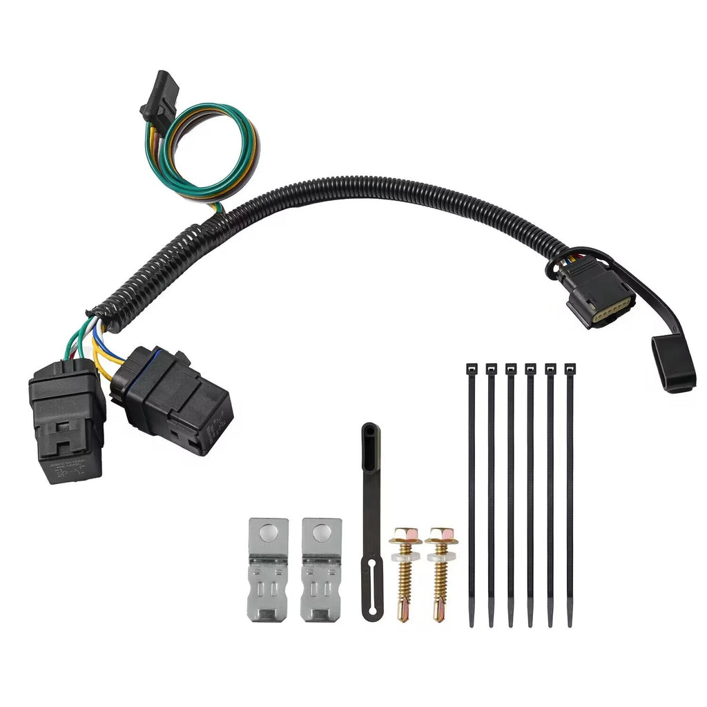 Trailer Tow Wiring Harness Kit for Chevrolet Equinox, GMC Terrain (2018–2024)