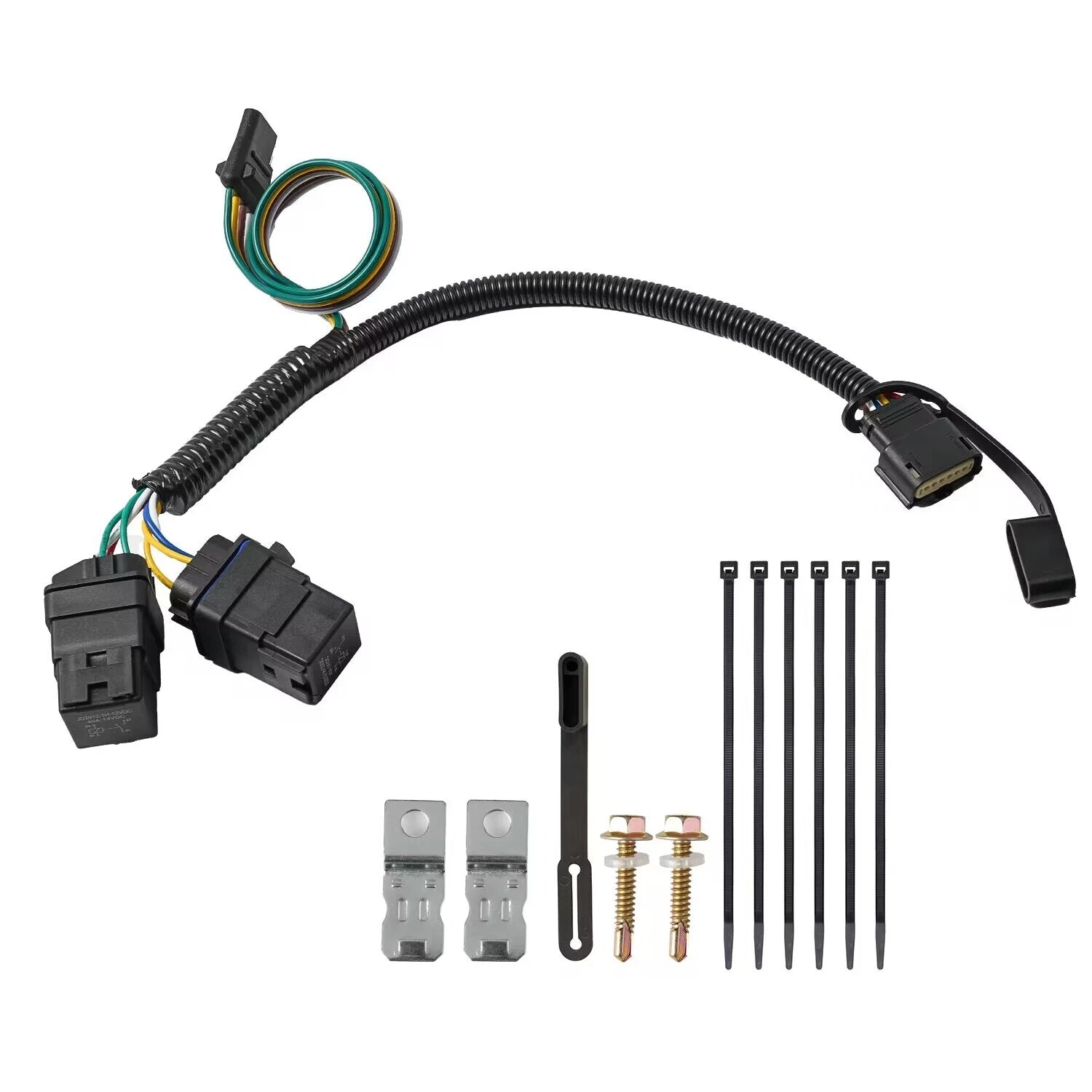 Trailer Tow Wiring Harness Kit for Chevrolet Equinox, GMC Terrain (2018–2024)