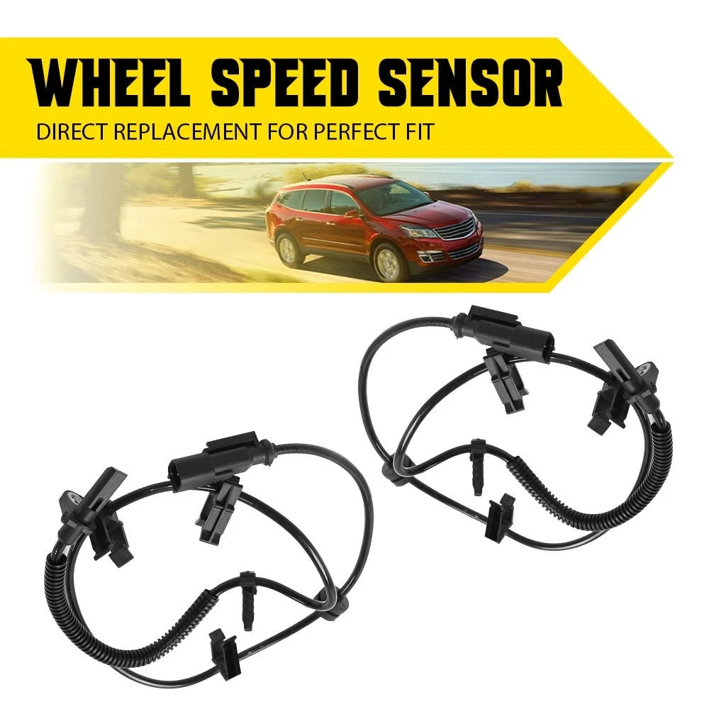 2X Rear ABS Wheel Speed Sensor for GMC Acadia (2007–2016)