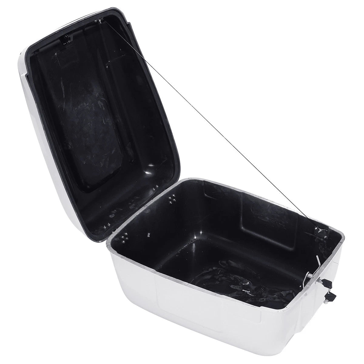 ABS Trunk Saddlebag Tour Pack for Harley FLHP FLHTP