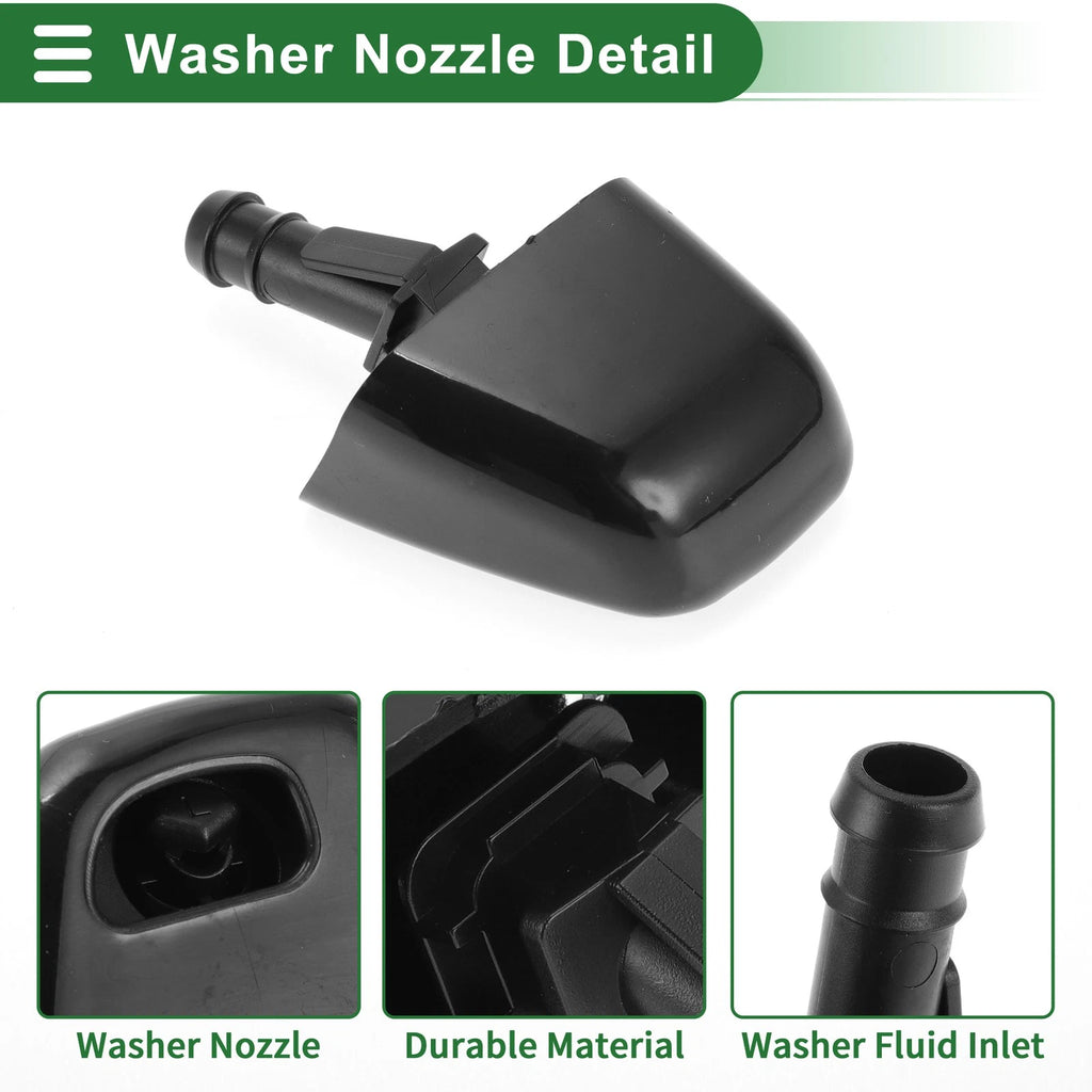 Front Driver Side Headlight Washer Nozzle for Nissan X-Trail T31 (2007–2014) No. 286421DL0A
