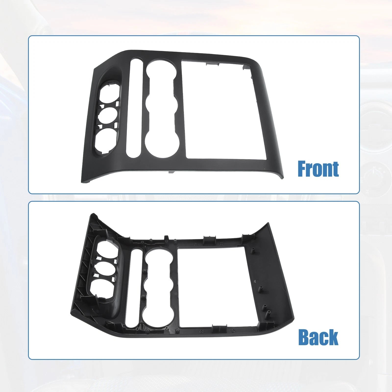 Dash Radio Bezel Center Trim Panel Cover for Ford F-150 (2004–2008)
