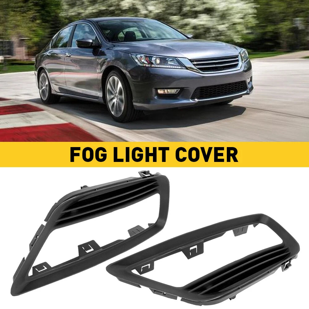 Fog Light Cover Trim Bezel Pair for Honda Accord (2013–2015)