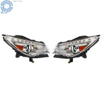 Headlight Set for Buick Enclave (2013-2017) HID Projector with LED DRL