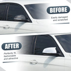 Rearview Mirror Cover Cap White for BMW X1