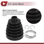 Outer CV Joint Boot Kit w/ Clamps for BMW 530i xDrive (2017–2023)